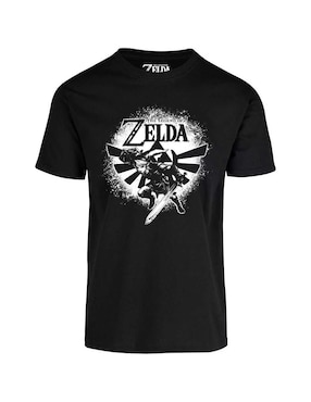 Playera Nintendo zelda cuello redondo para hombre