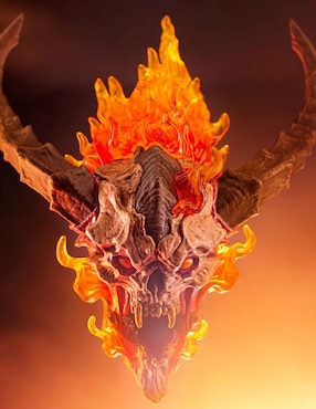 Figura de colección articulada Doom Eternal Slayer coleccionable Mondo con luz