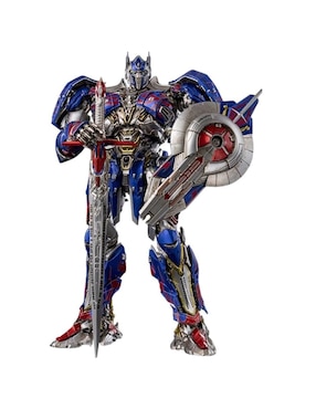 Figura de colección articulada Transformers: The Last Knight Threezero con luz