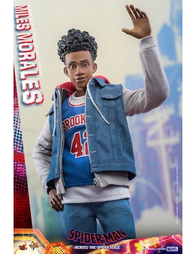 Figura de colección articulada Spider-Man Across the Spiderverse Miles Morales especial Hot Toys