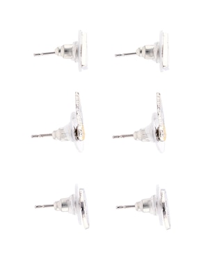 Set de aretes Carat Shop Harry Potter con acabado pulido