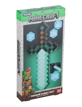 Lámpara de mesa Paladone led Minecraft Espada De Diamante