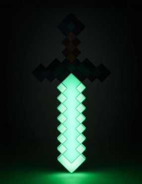 Lámpara de mesa Paladone led Minecraft Espada De Diamante