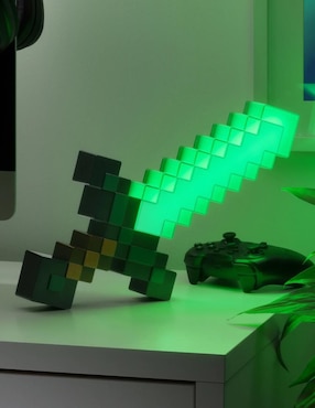 Lámpara de mesa Paladone led Minecraft Espada De Diamante