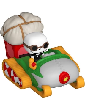 Set figuras acción The Nightmare Before Christmas Jack Skellington With Snowmobile estándar Funko Pop