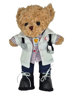 Peluche de oso Queca Designs HospitalOsos hecho a mano de 34 cm