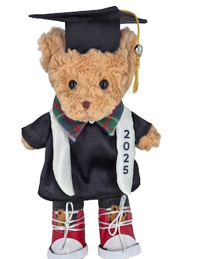 Peluche de oso Queca Designs GraduOsos hecho a mano de 34 cm