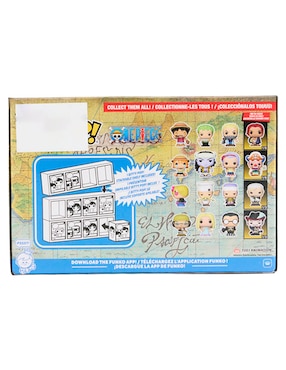 Set Funko Bitty POP! One Piece Sanji, Zeff, Krieg y Shanks