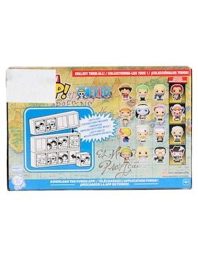 Set Funko Funko Bitty POP! One Piece Ussop, Kaya, Kuro y Smoker