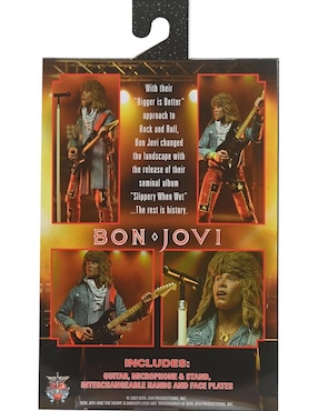 Figura coleccionable articulada Bon Jovi Slippery When Wet Ultimate Neca