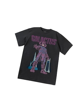 Playera Mascara de Latex Los 4 Fantásticos cuello redondo para hombre