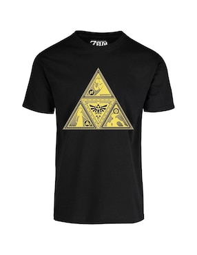 Playera Zelda cuello redondo para hombre