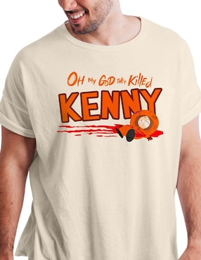 Playera South Park cuello redondo para hombre