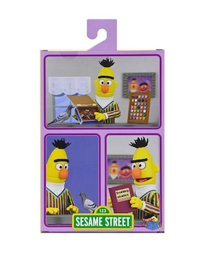 Figura de colección articulada Plaza Sésamo Beto ultimate Neca
