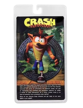 Figura de colección articulada Crash Bandicoot deluxe Activision