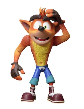 Figura de colección articulada Crash Bandicoot deluxe Activision