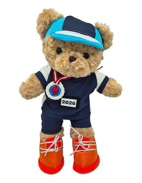 Peluche de oso Queca Designs TalentOsos hecho a mano de 35 cm