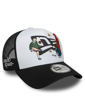 Gorra visera curva snapback entretenimiento New Era Squid Game Injection unisex