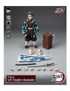 Figura de acción articulada Demon Slayer Tanjiro Kamado Collectors Threezero