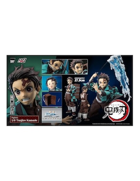 Figura de acción articulada Demon Slayer Tanjiro Kamado Collectors Threezero