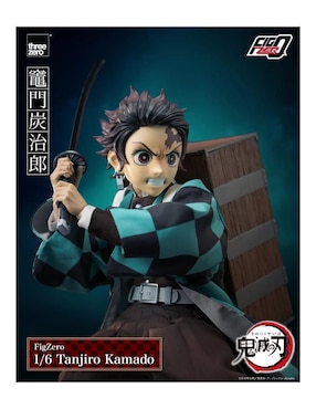 Figura de acción articulada Demon Slayer Tanjiro Kamado Collectors Threezero