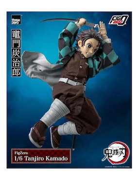 Figura de acción articulada Demon Slayer Tanjiro Kamado Collectors Threezero