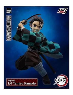 Figura de acción articulada Demon Slayer Tanjiro Kamado Collectors Threezero