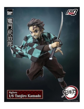 Figura de acción articulada Demon Slayer Tanjiro Kamado Collectors Threezero