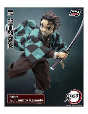 Figura de acción articulada Demon Slayer Tanjiro Kamado Collectors Threezero