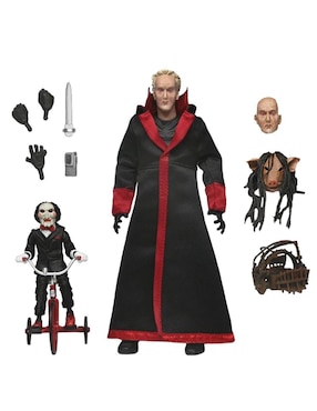 Figura de acción articulado Saw Jigsaw & Billy The Puppet ultimate Neca
