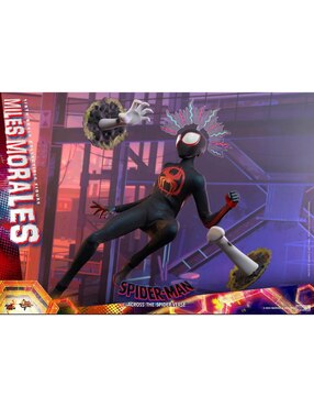 Figura coleccionable articulada Spider-Man Across The Spiderverse Miles Morales collectors Hot Toys
