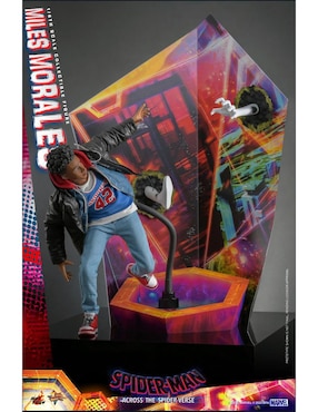 Figura coleccionable articulada Spider-Man Across The Spiderverse Miles Morales collectors Hot Toys