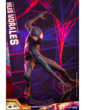 Figura coleccionable articulada Spider-Man Across The Spiderverse Miles Morales collectors Hot Toys