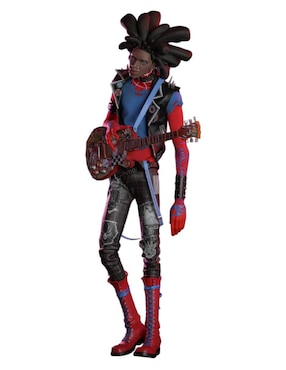 Figura coleccionable articulada Spider-Man Across the Spiderverse Spider-Punk collectors Hot Toys