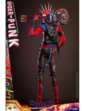 Figura coleccionable articulada Spider-Man Across the Spiderverse Spider-Punk collectors Hot Toys