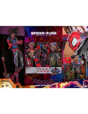 Figura coleccionable articulada Spider-Man Across the Spiderverse Spider-Punk collectors Hot Toys