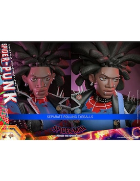 Figura coleccionable articulada Spider-Man Across the Spiderverse Spider-Punk collectors Hot Toys