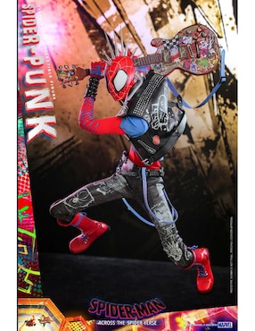 Figura coleccionable articulada Spider-Man Across the Spiderverse Spider-Punk collectors Hot Toys