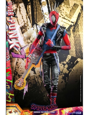 Figura coleccionable articulada Spider-Man Across the Spiderverse Spider-Punk collectors Hot Toys