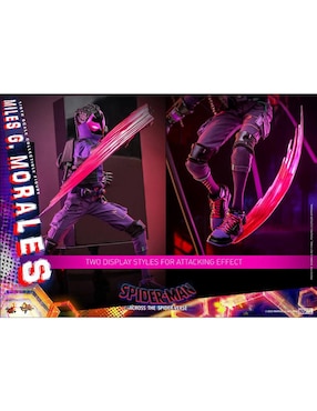 Figura coleccionable articulada Spider-Man Across the Spiderverse Miles G Morales Hot Toys