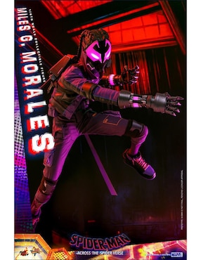 Figura coleccionable articulada Spider-Man Across the Spiderverse Miles G Morales Hot Toys