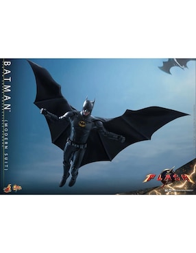 Figura coleccionable articulada The flash batman collectors Hot Toys con luz