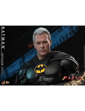 Figura coleccionable articulada The flash batman collectors Hot Toys con luz