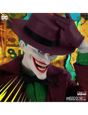 Figura de colección articulada DC Comics Joker Anniversary Edition Mezco