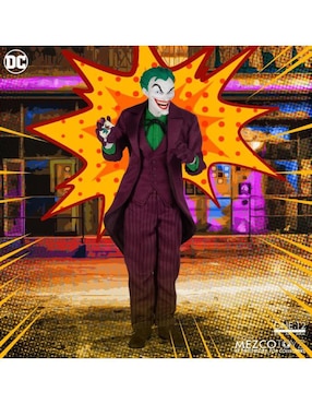 Figura de colección articulada DC Comics Joker Anniversary Edition Mezco
