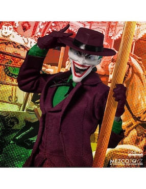 Figura de colección articulada DC Comics Joker Anniversary Edition Mezco