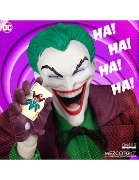 Figura de colección articulada DC Comics Joker Anniversary Edition Mezco