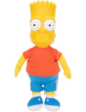 Peluche de Bart Simpson Jakks Pacific Los Simpsons de 22 cm