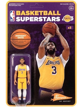 Figura coleccionable armable Lakers Anthony Davis estándar super 7