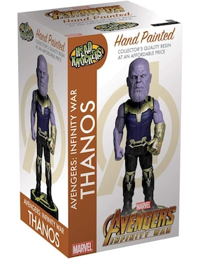 Figura coleccionable Marvel Avengers Infinity War Thanos Neca cabeza oscilante